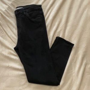 Flying Monkey Women’s High Rise Skinny Jeans, Size 28, Black, Like New